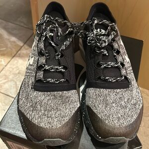 UA Black and White Sneaker